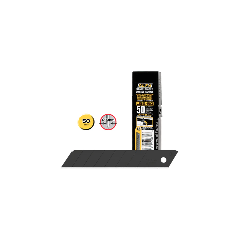 JUEGO CUCHILLAS OLFA LBB-50
