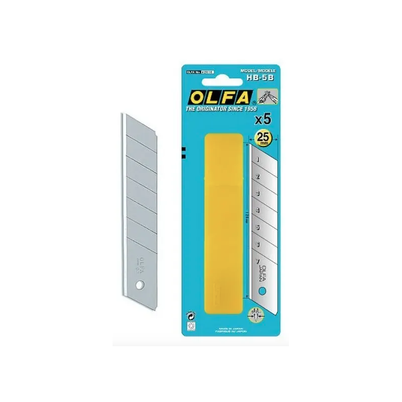 JUEGO CUCHILLAS OLFA HB-5B