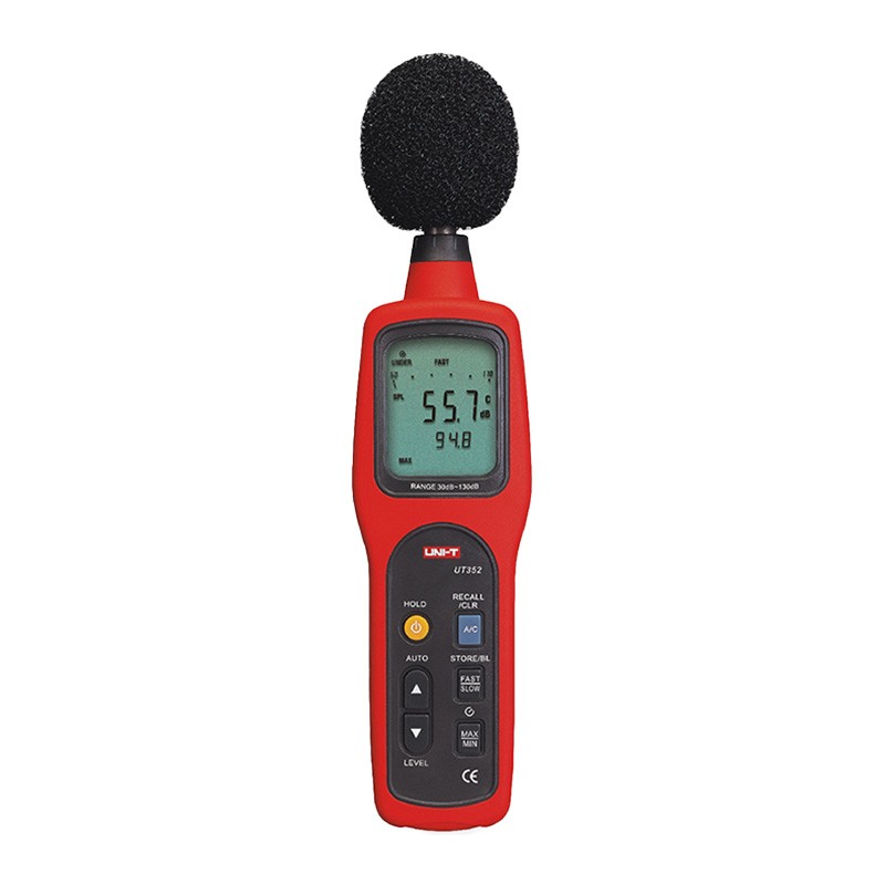 HIGROMETROS DECIBELIMETRO ANEMOMETRO TACOMETRO LUXOMETRO Decibelimetro Digital, Rango Tota
