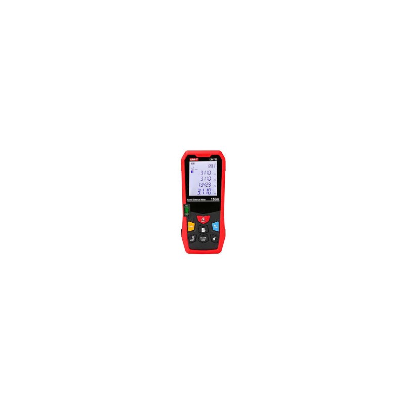 MEDIDOR DE DISTANCIA LASER SERIE LM Rango 150m, unidades metros/pies/