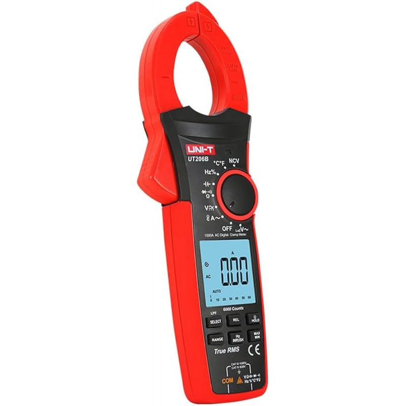 PINZAS VOLTI-AMPERIMETRICAS Volts DC: 600mV - 1000V. Volts AC