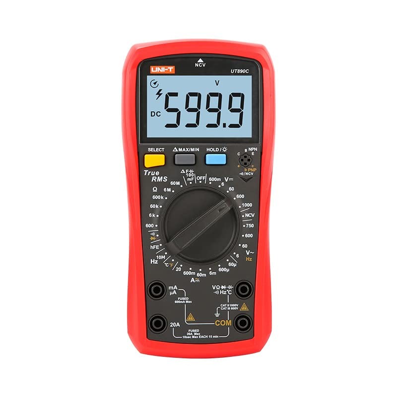 MULTIMETROS DIGITALES MARCA UNI-T ESPECIAL PARA REFRIGERACION Y CLIMATIZACIÓN Rangos: Volts DC: 600mV/6V/60V/60