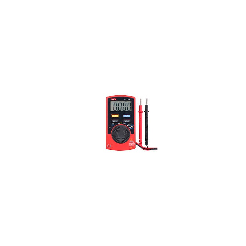 MULTIMETROS DIGITALES DE BOLSILLO Rangos: Volts DC: 400mV - 600V. V
