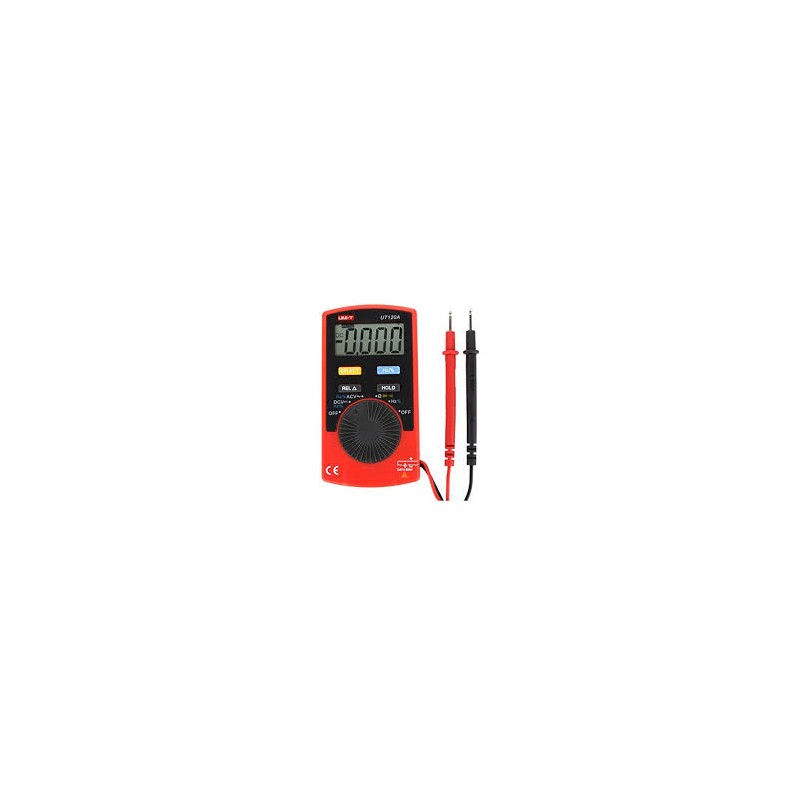 MULTIMETROS DIGITALES DE BOLSILLO Rangos: Volts DC: 400mV - 600V. V
