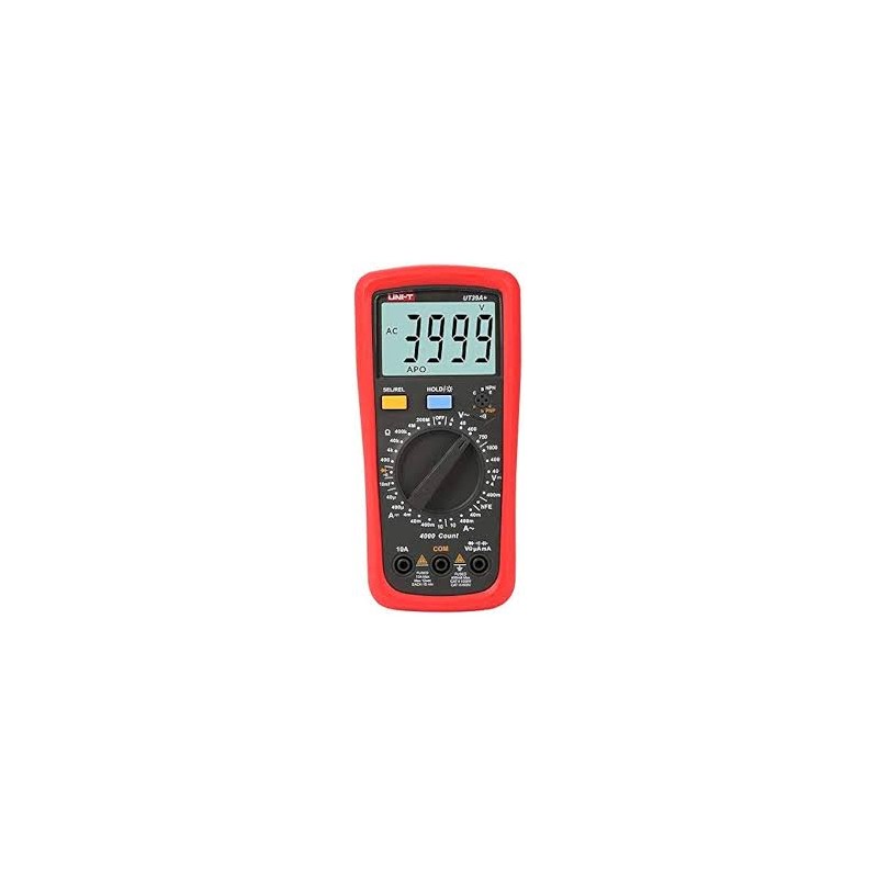 MULTIMETROS DIGITALES MARCA UNI-T Rangos: Volts DC: 400.0mV - 1000V