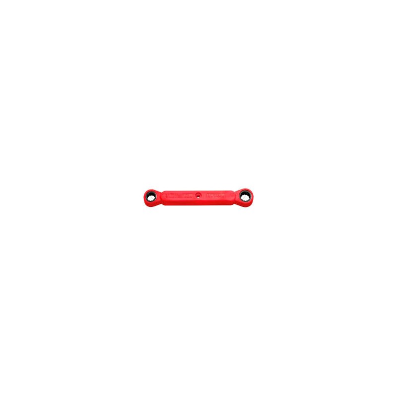 LLAVE ESTRIADA TIPO RATCHET DE 17 X 19 MM AISLADA A 1000 VOLT