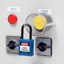 BLOQUEO PARA BOTON IFAM B1 | BLOQUEO DE PULSADOR DE 17-23mm LOTO