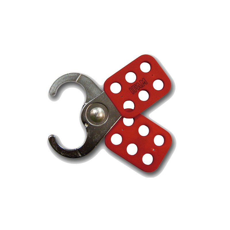 PORTACANDADOS MÚLTIPLE DE ACERO LOTO IFAM PMI | ARO 25mm PARA BLOQUEO INDUSTRIAL