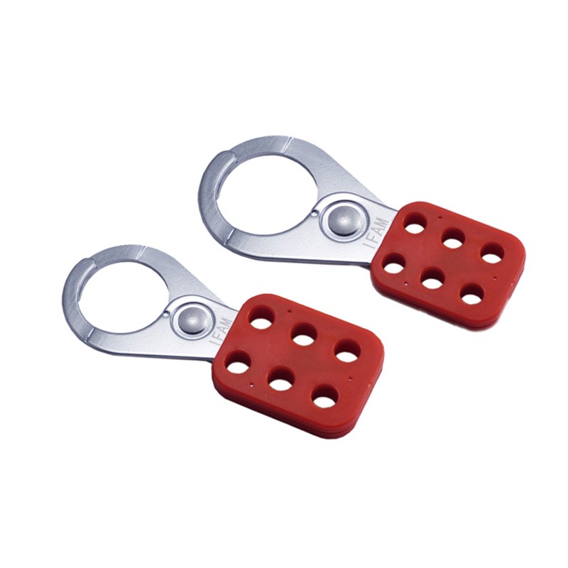 PORTACANDADOS MÚLTIPLE DE ACERO LOTO IFAM | ARO 38mm PARA BLOQUEO INDUSTRIAL