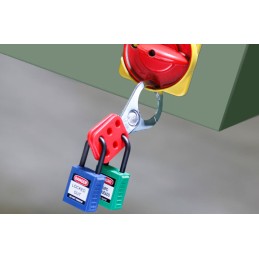 PORTACANDADOS MÚLTIPLE DE ACERO LOTO IFAM | ARO 38mm PARA BLOQUEO INDUSTRIAL