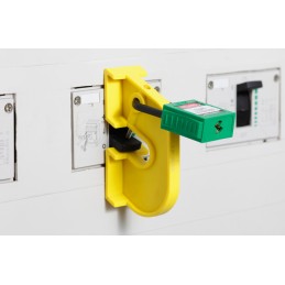 BLOQUEO UNIVERSAL PARA INTERRUPTOR TERMOMAGNETICO IFAM | DISYUNTOR LOTO NO CONDUCTOR