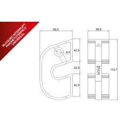 BLOQUEO UNIVERSAL PARA INTERRUPTOR TERMOMAGNETICO IFAM | DISYUNTOR LOTO NO CONDUCTOR