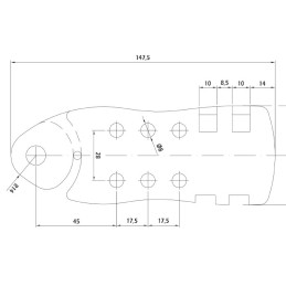 CANDADO DE CABLE CULTIPLE LOTO IFAM | CABLE DE ACERO 4mm PARA 6 CANDADOS