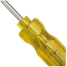 Destornillador Corto Punta estrella 3/16X3 pulg. No1