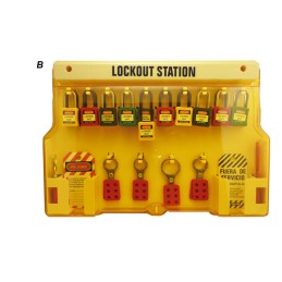 ESTACION DE BLOQUEO LOTO...